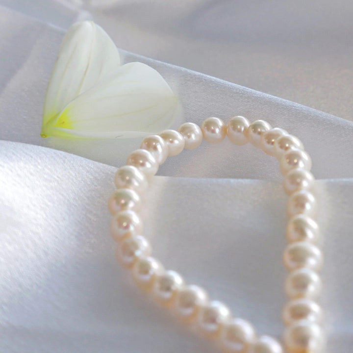 Pearlpals 5mm Lustrous freshwater pearl bracelet