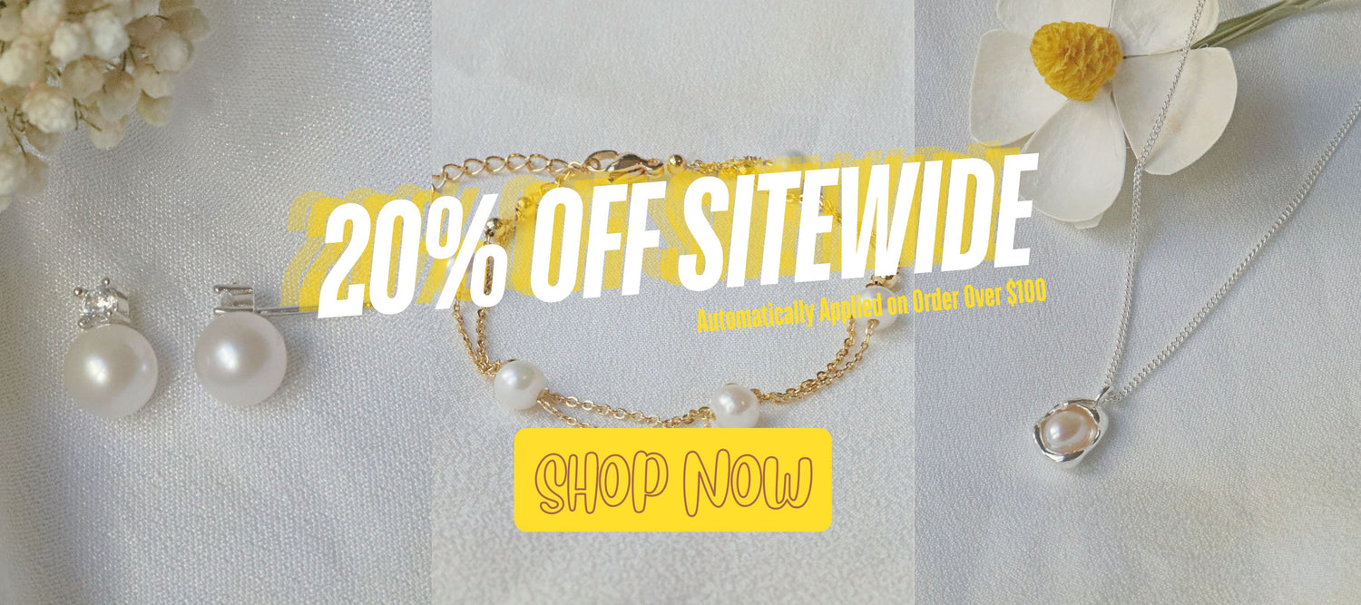 Pearl jewellery EOFY Sales 20% off sitewide, best time to shop pearl earrings