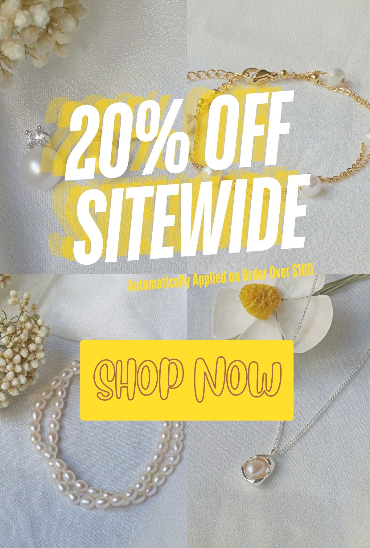 Pearl jewellery EOFY Sales 20% off sitewide, best time to shop pearl earrings